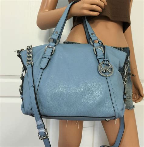 michael kors purses blue.